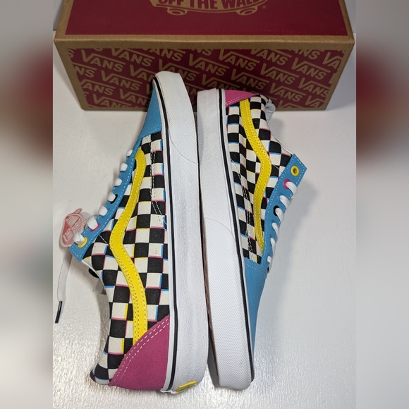 Vans Old Skool Sneakers With "Crazy Check" Checkered Print. - Picture 8 of 8